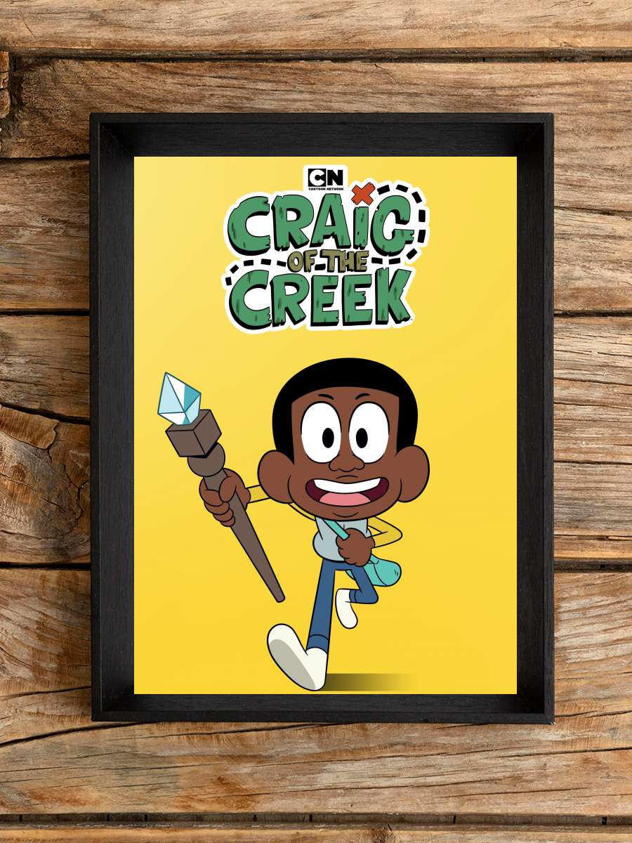 Craig'in Krallığı - Craig of the Creek Dizi Tablo Siyah Çerçeveli Dizi Poster Duvar Tablo