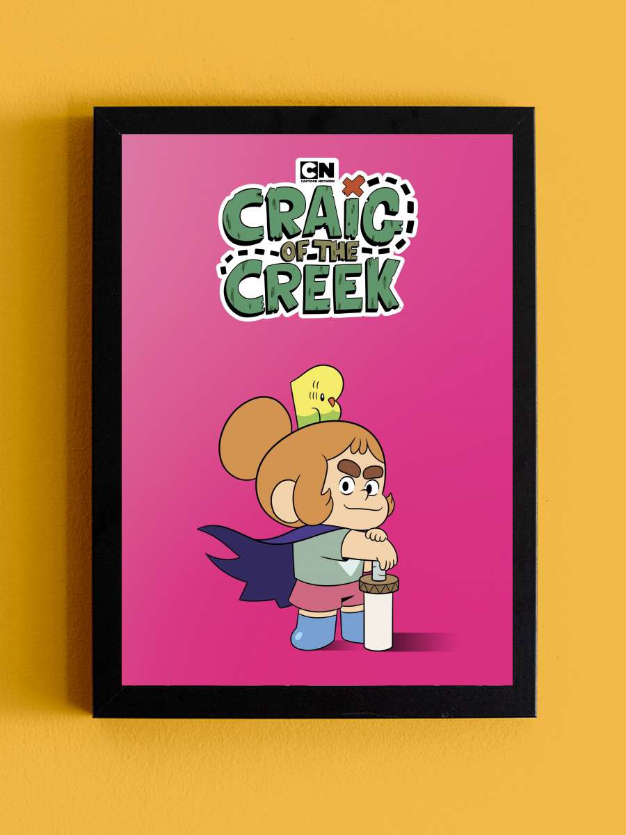 Craig'in Krallığı - Craig of the Creek Dizi Tablo Siyah Çerçeveli Dizi Poster Duvar Tablo