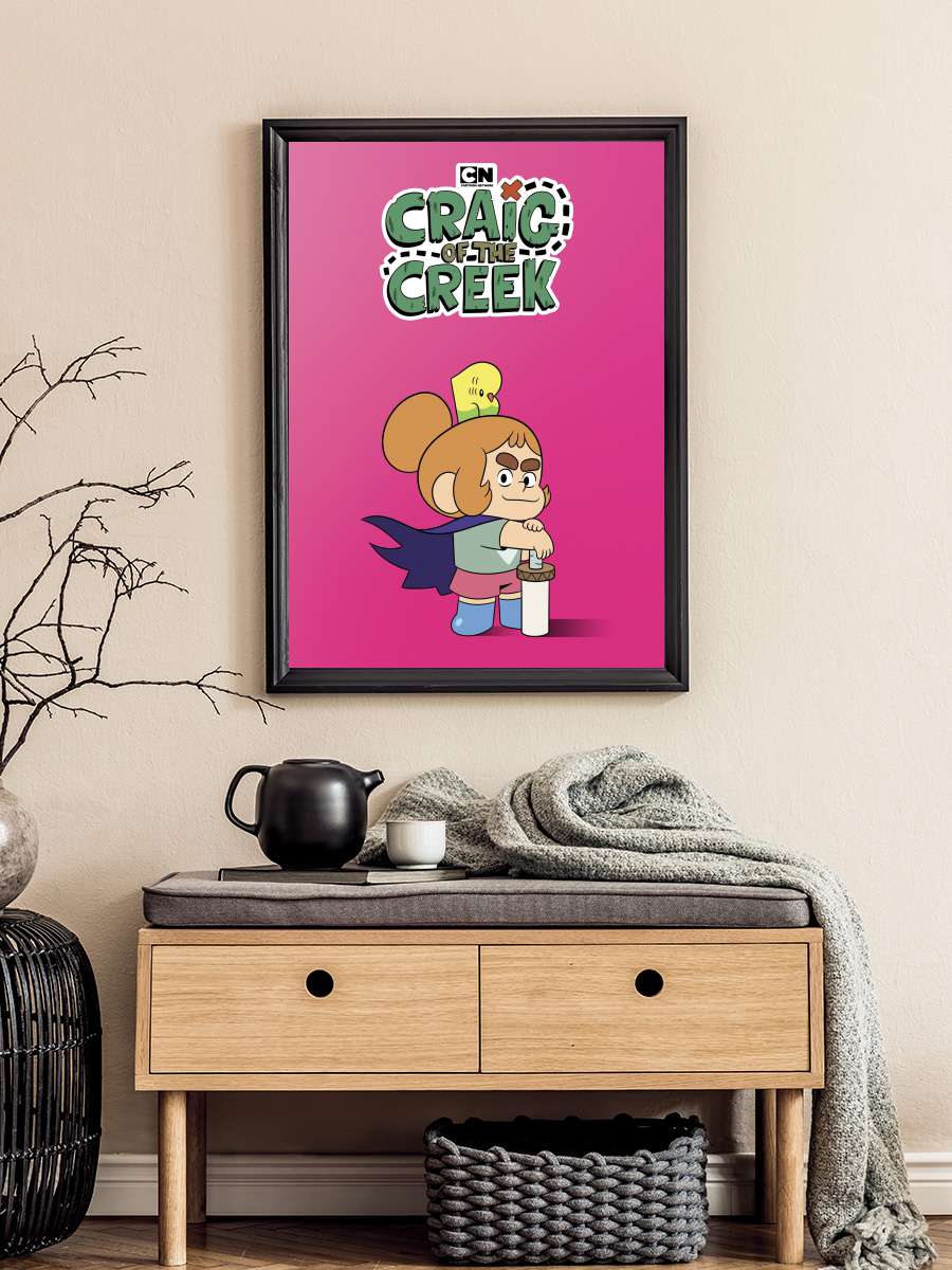 Craig'in Krallığı - Craig of the Creek Dizi Tablo Siyah Çerçeveli Dizi Poster Duvar Tablo