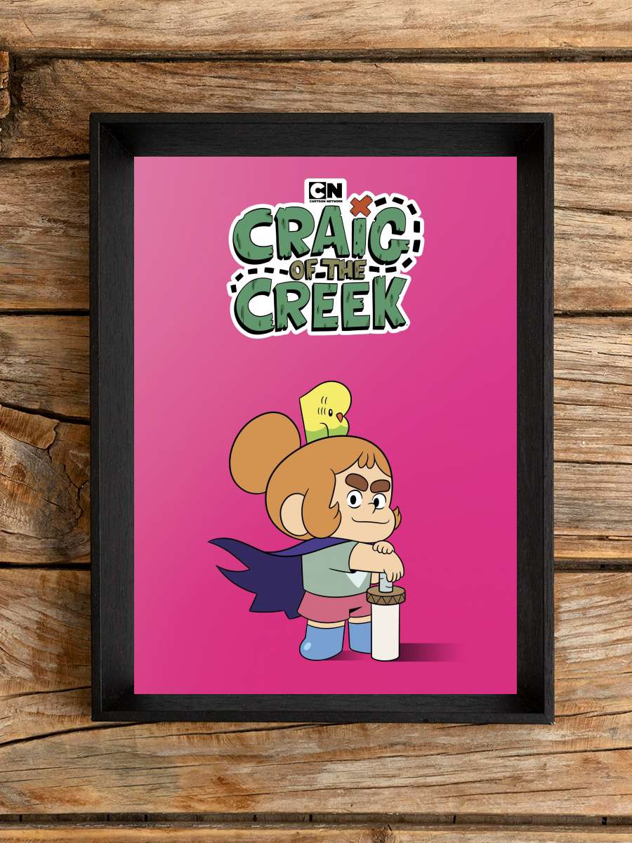 Craig'in Krallığı - Craig of the Creek Dizi Tablo Siyah Çerçeveli Dizi Poster Duvar Tablo