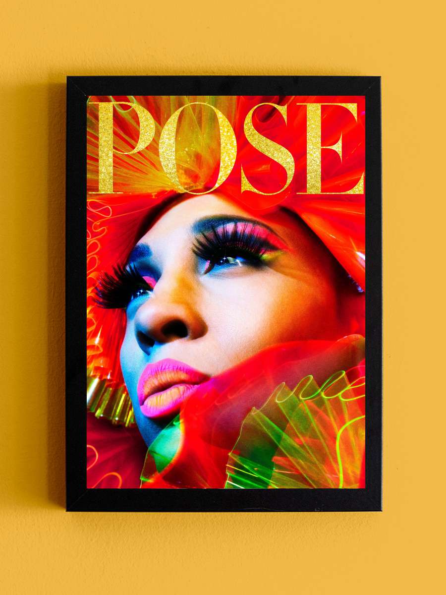 Pose - POSE Dizi Tablo Siyah Çerçeveli Dizi Poster Duvar Tablo