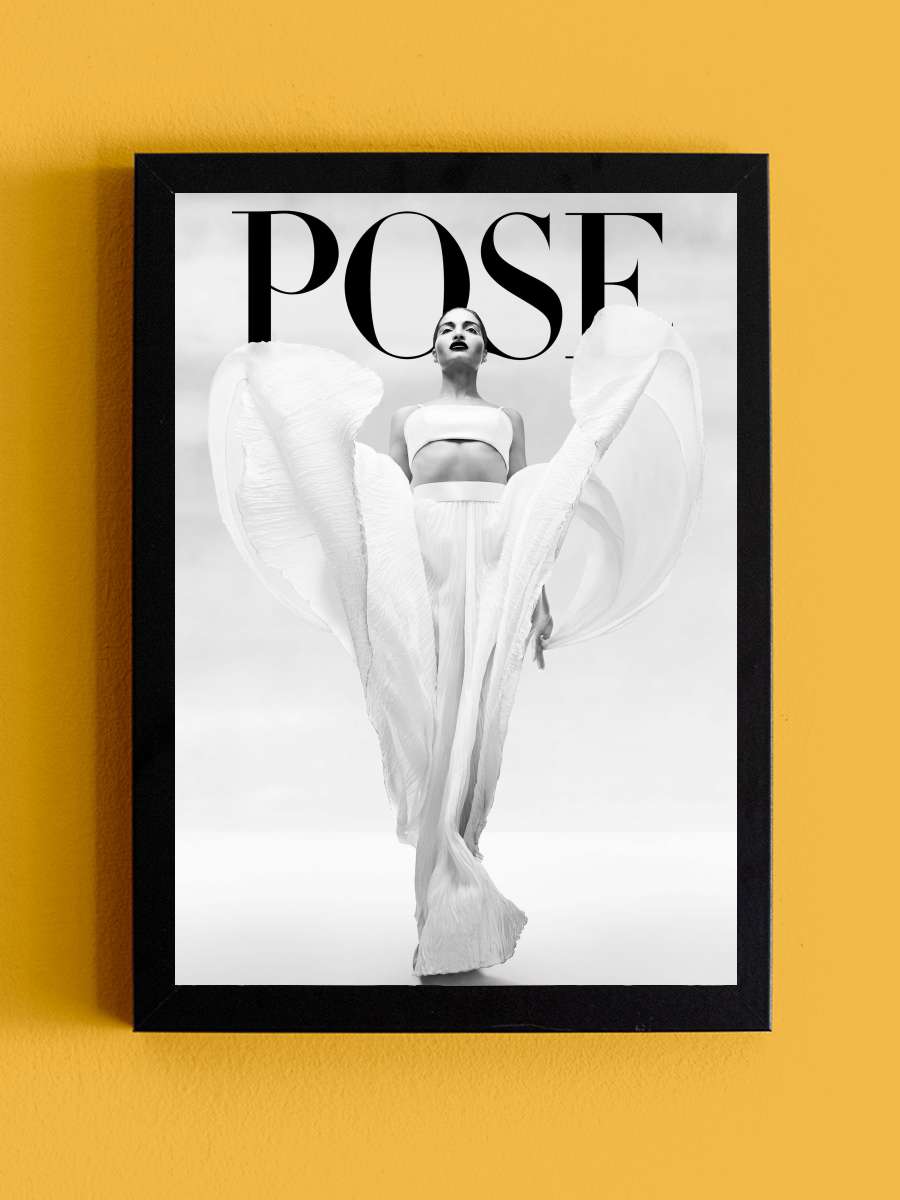 Pose - POSE Dizi Tablo Siyah Çerçeveli Dizi Poster Duvar Tablo