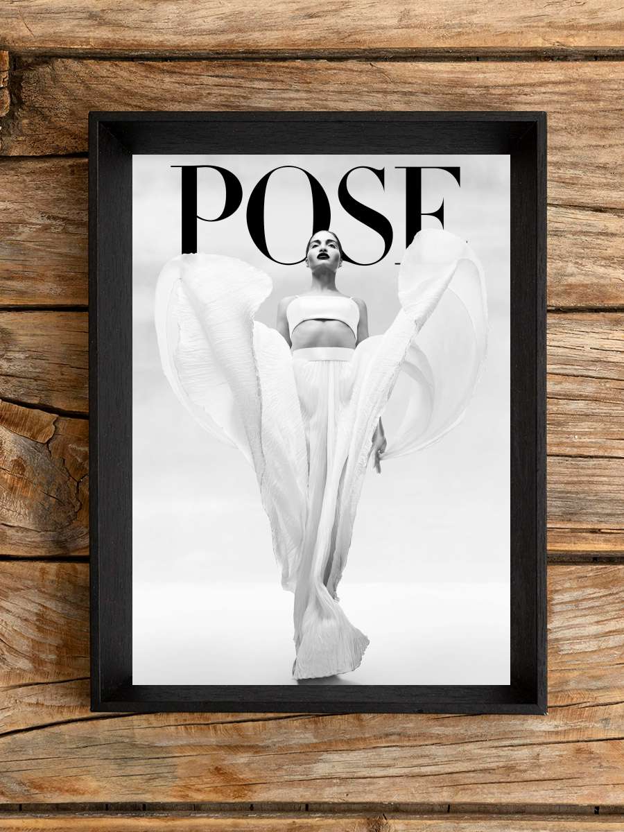 Pose - POSE Dizi Tablo Siyah Çerçeveli Dizi Poster Duvar Tablo