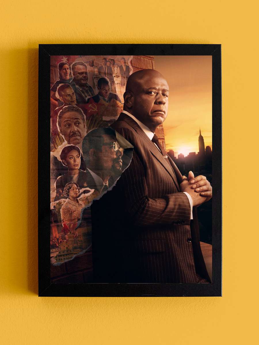 Godfather of Harlem Dizi Tablo Siyah Çerçeveli Dizi Poster Duvar Tablo