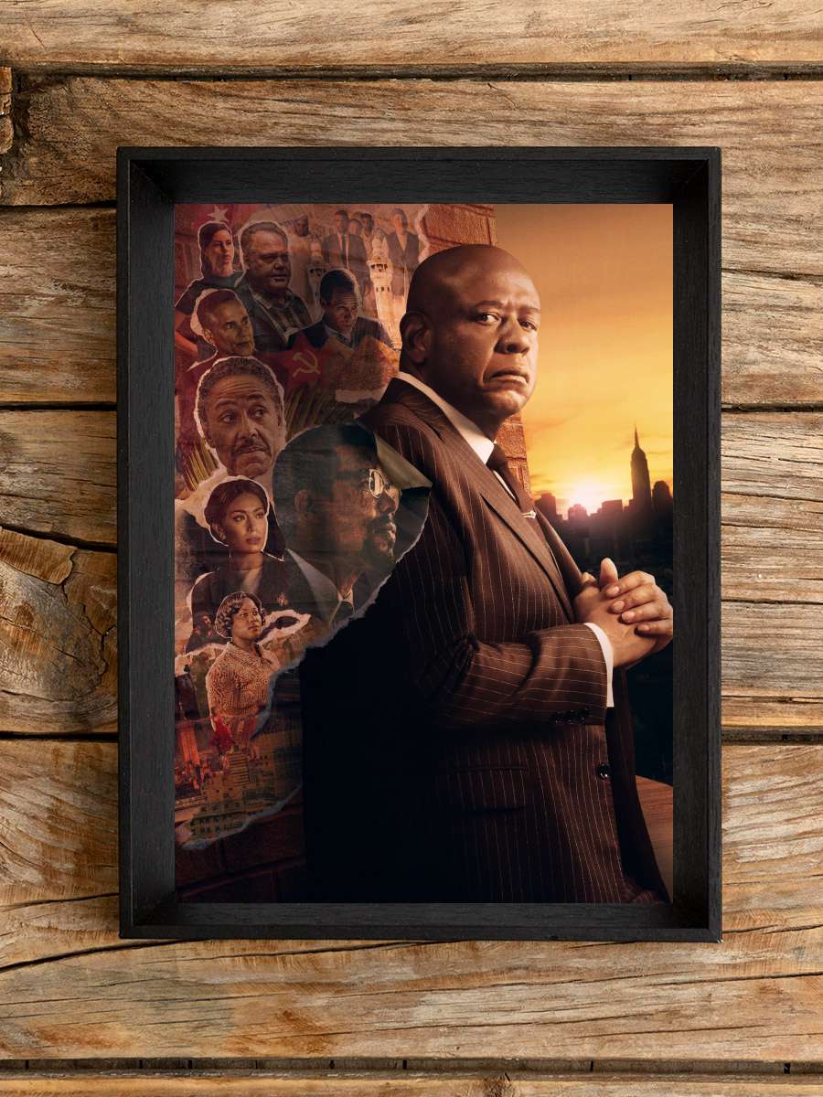 Godfather of Harlem Dizi Tablo Siyah Çerçeveli Dizi Poster Duvar Tablo