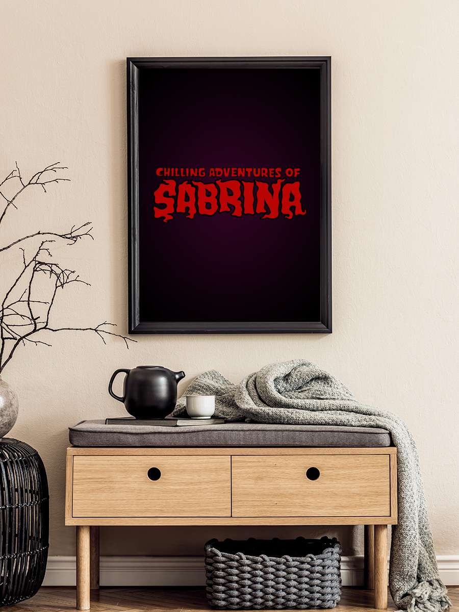 Chilling Adventures of Sabrina Dizi Tablo Siyah Çerçeveli Dizi Poster Duvar Tablo