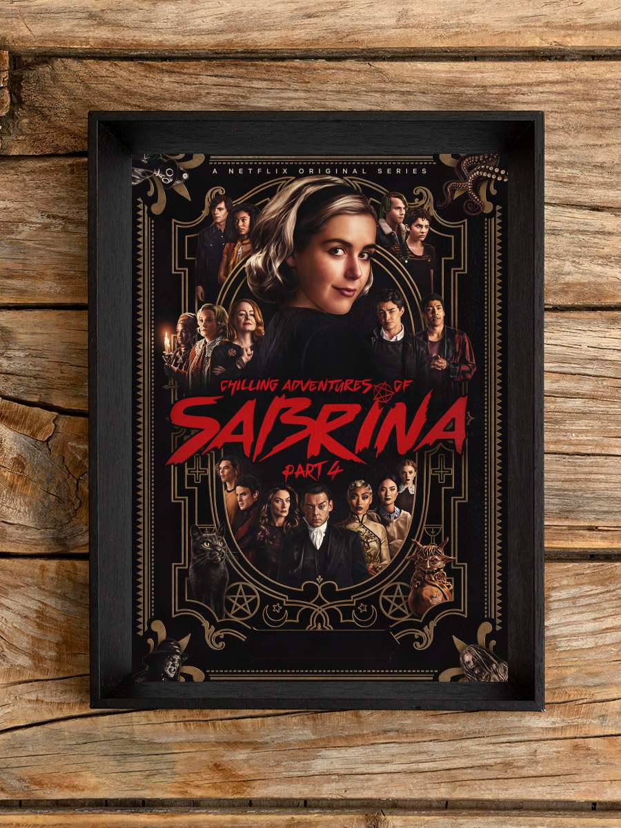 Chilling Adventures of Sabrina Dizi Tablo Siyah Çerçeveli Dizi Poster Duvar Tablo