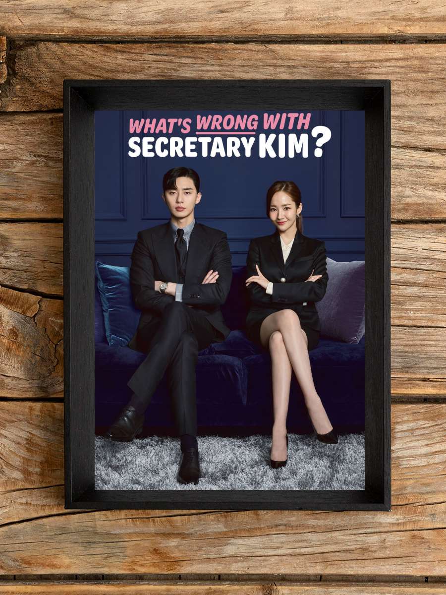 Why Secretary Kim - 김비서가 왜 그럴까 Dizi Tablo Siyah Çerçeveli Dizi Poster Duvar Tablo