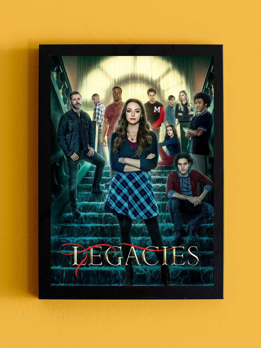 Legacies Dizi Tablo Siyah Çerçeveli Dizi Poster Duvar Tablo