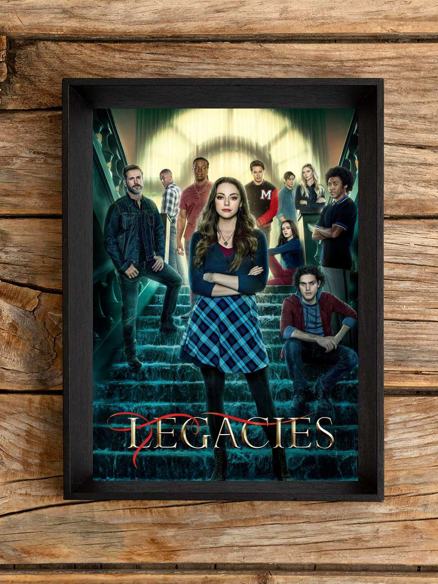 Legacies Dizi Tablo Siyah Çerçeveli Dizi Poster Duvar Tablo