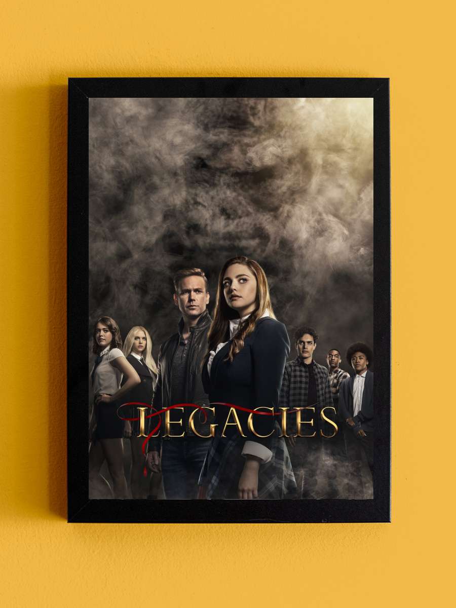 Legacies Dizi Tablo Siyah Çerçeveli Dizi Poster Duvar Tablo