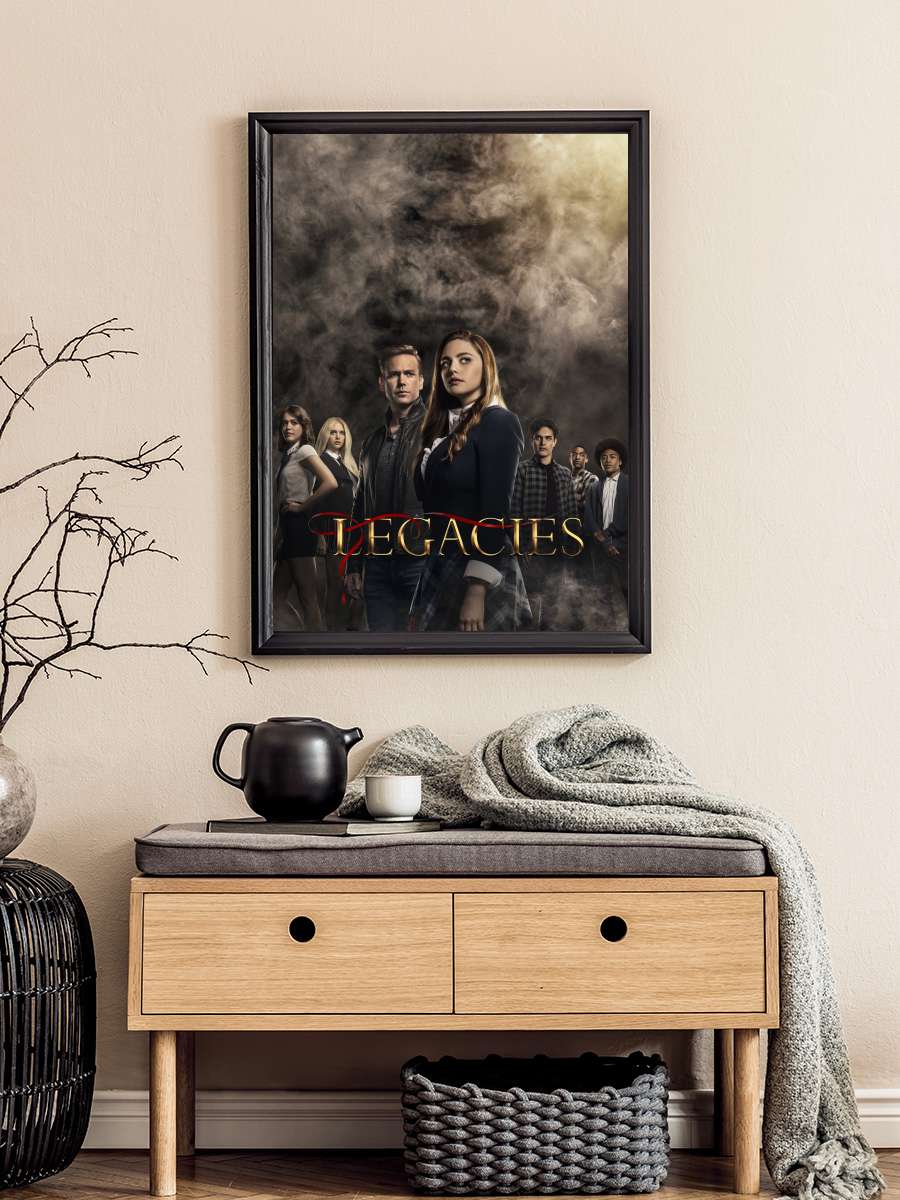 Legacies Dizi Tablo Siyah Çerçeveli Dizi Poster Duvar Tablo