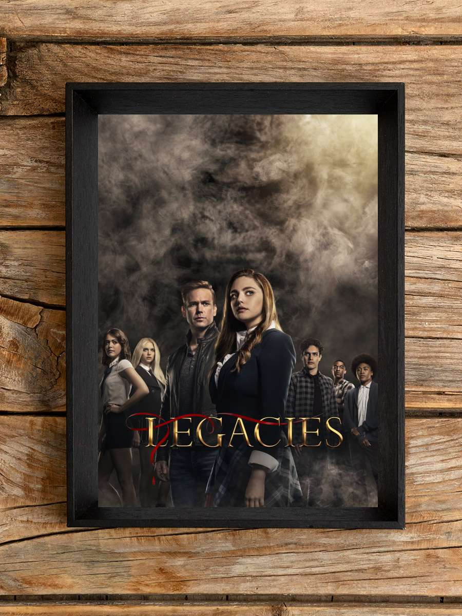 Legacies Dizi Tablo Siyah Çerçeveli Dizi Poster Duvar Tablo