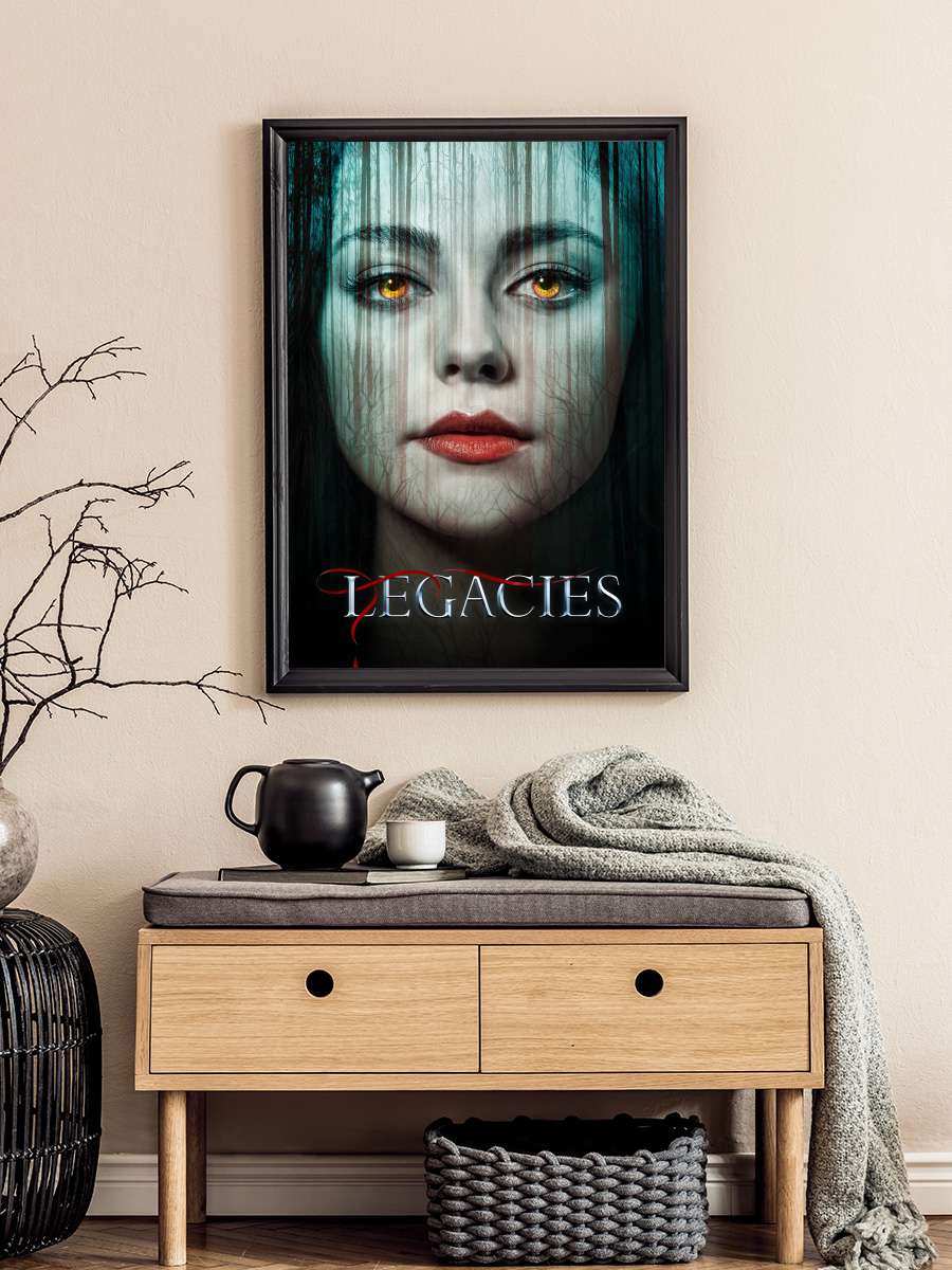 Legacies Dizi Tablo Siyah Çerçeveli Dizi Poster Duvar Tablo