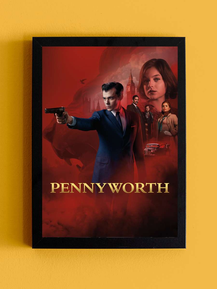 Pennyworth: The Origin of Batman's Butler Dizi Tablo Siyah Çerçeveli Dizi Poster Duvar Tablo