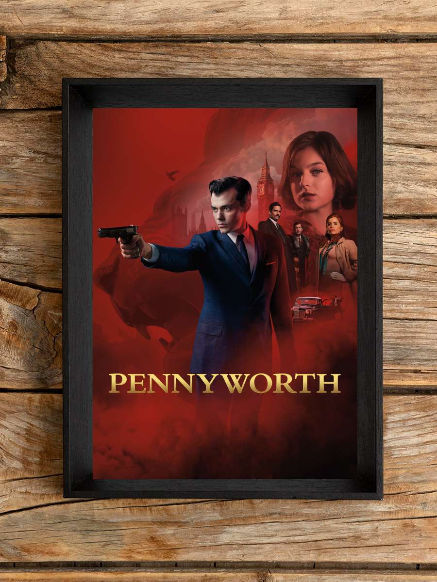 Pennyworth: The Origin of Batman's Butler Dizi Tablo Siyah Çerçeveli Dizi Poster Duvar Tablo