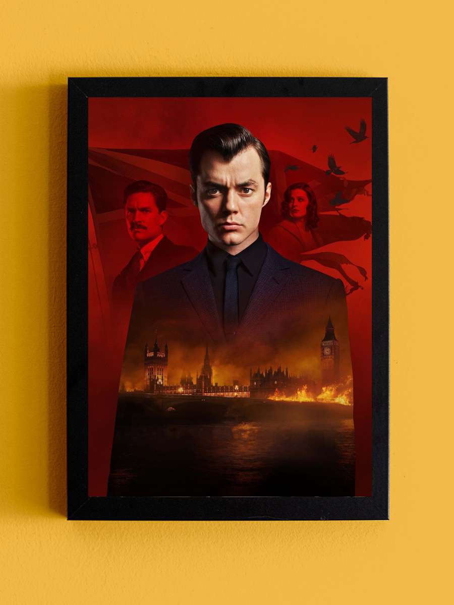 Pennyworth: The Origin of Batman's Butler Dizi Tablo Siyah Çerçeveli Dizi Poster Duvar Tablo