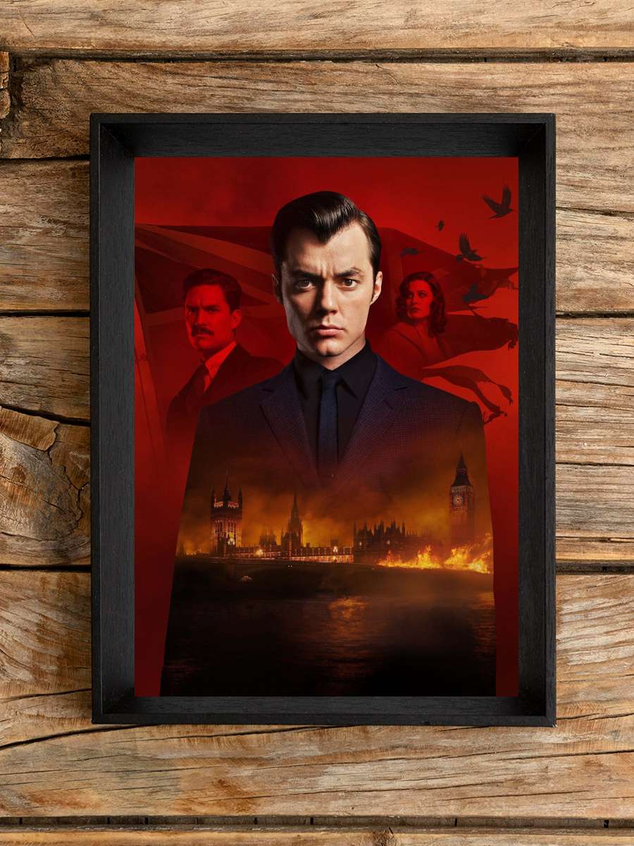 Pennyworth: The Origin of Batman's Butler Dizi Tablo Siyah Çerçeveli Dizi Poster Duvar Tablo