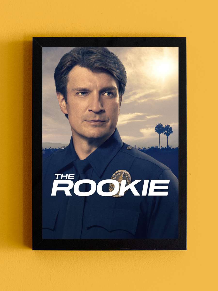 The Rookie Dizi Tablo Siyah Çerçeveli Dizi Poster Duvar Tablo