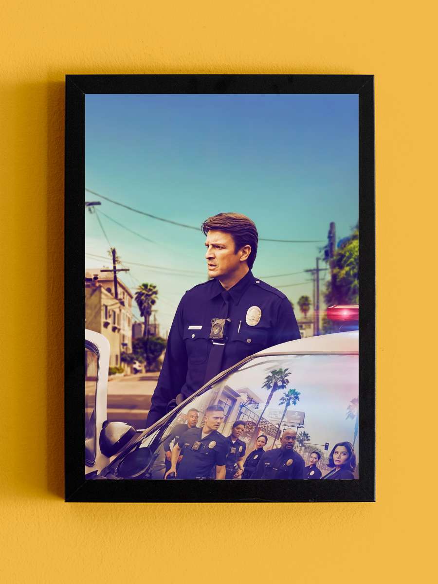 The Rookie Dizi Tablo Siyah Çerçeveli Dizi Poster Duvar Tablo