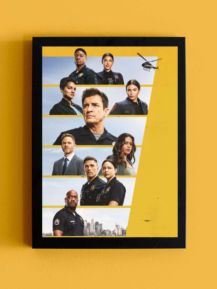 The Rookie Dizi Tablo Siyah Çerçeveli Dizi Poster Duvar Tablo