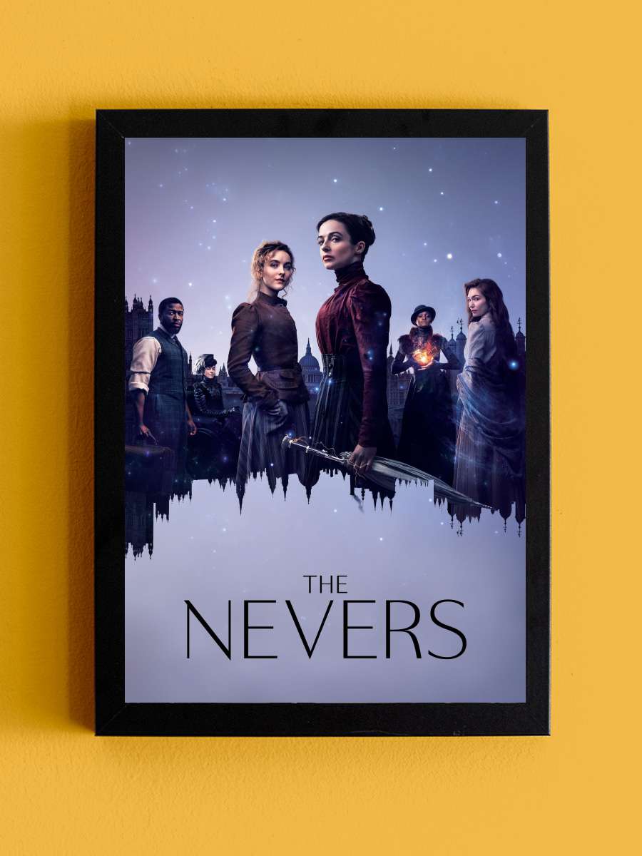 The Nevers Dizi Tablo Siyah Çerçeveli Dizi Poster Duvar Tablo