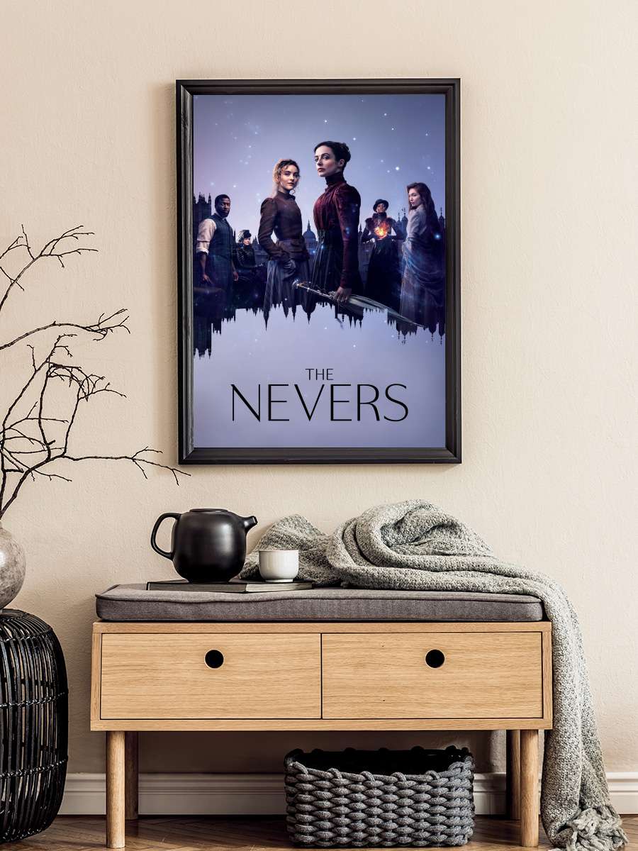 The Nevers Dizi Tablo Siyah Çerçeveli Dizi Poster Duvar Tablo