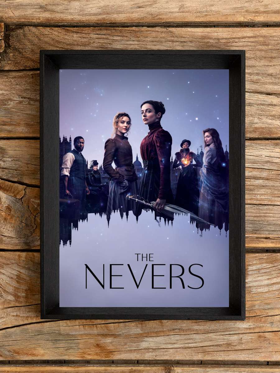 The Nevers Dizi Tablo Siyah Çerçeveli Dizi Poster Duvar Tablo