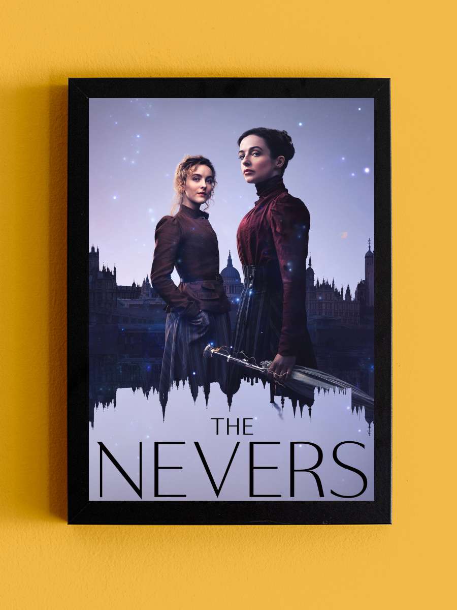 The Nevers Dizi Tablo Siyah Çerçeveli Dizi Poster Duvar Tablo