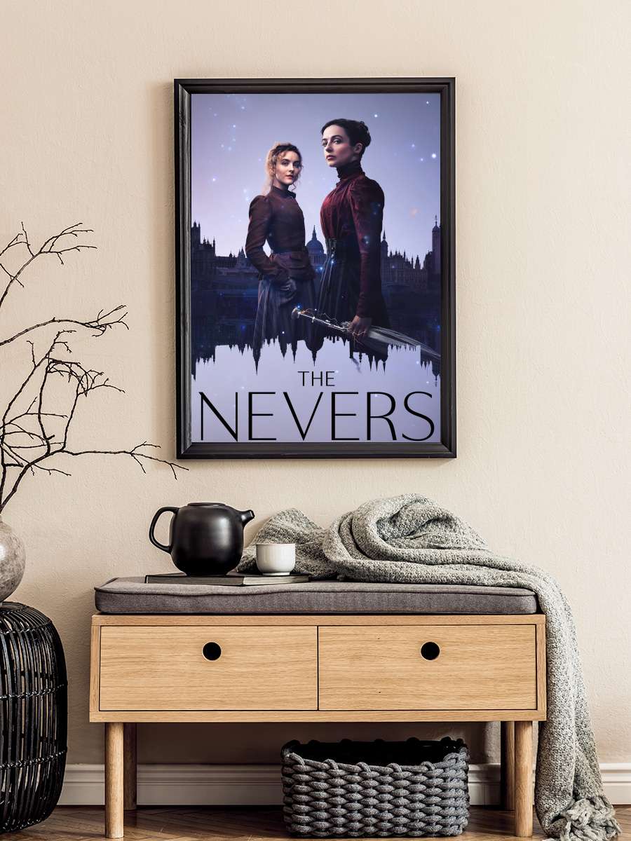 The Nevers Dizi Tablo Siyah Çerçeveli Dizi Poster Duvar Tablo