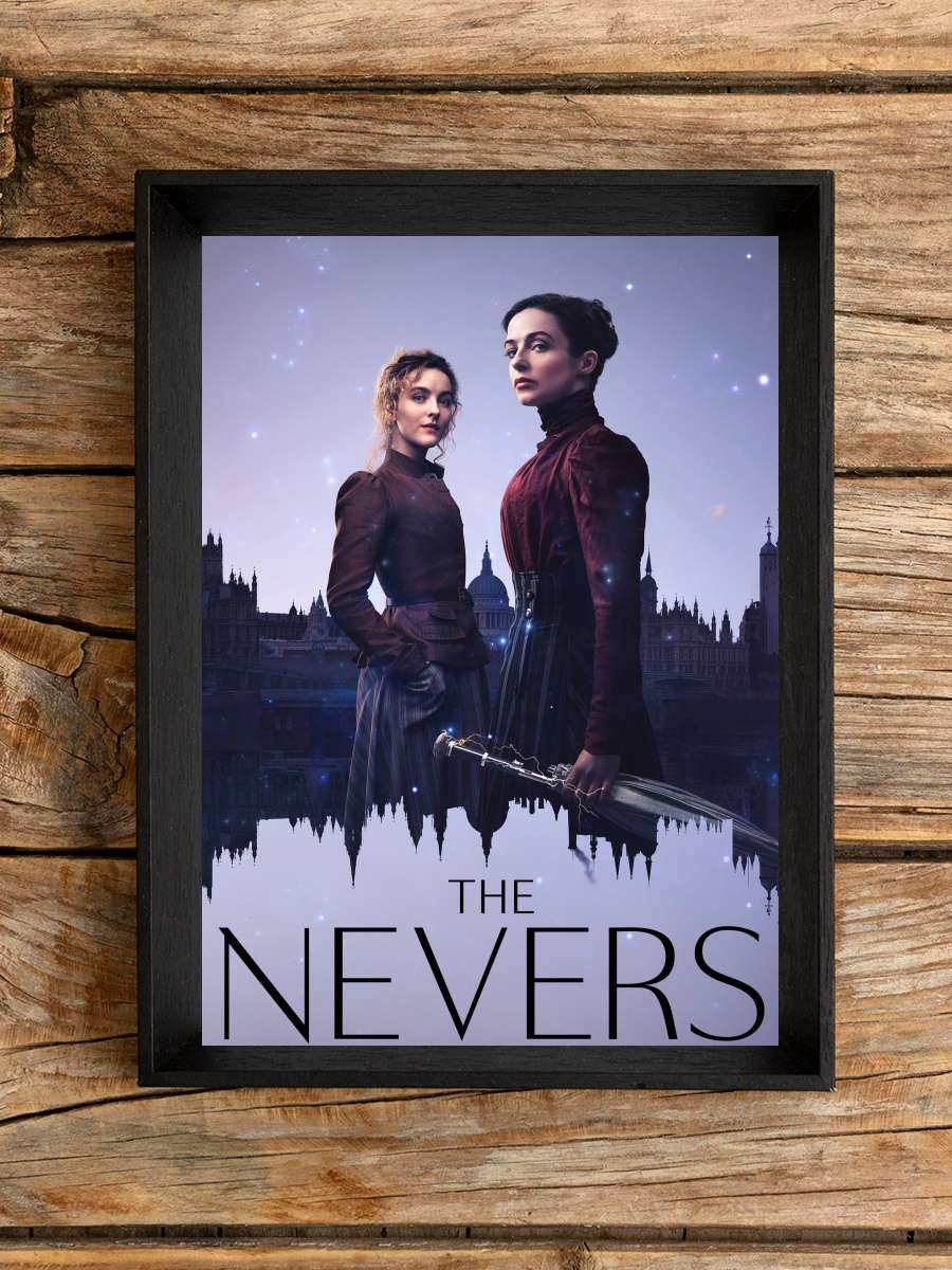 The Nevers Dizi Tablo Siyah Çerçeveli Dizi Poster Duvar Tablo