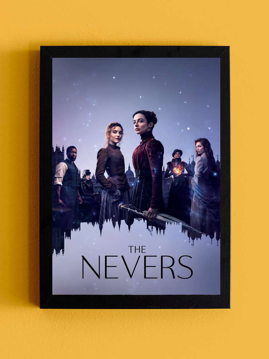 The Nevers Dizi Tablo Siyah Çerçeveli Dizi Poster Duvar Tablo