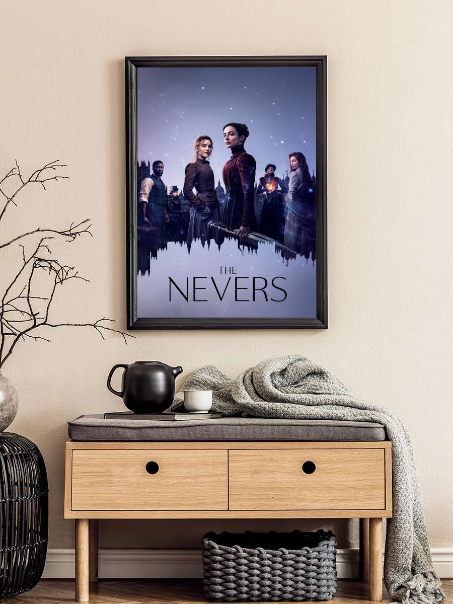 The Nevers Dizi Tablo Siyah Çerçeveli Dizi Poster Duvar Tablo