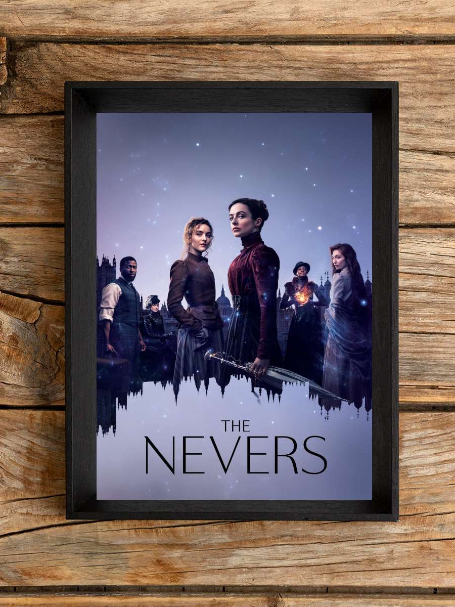 The Nevers Dizi Tablo Siyah Çerçeveli Dizi Poster Duvar Tablo