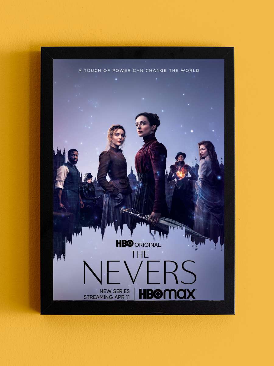 The Nevers Dizi Tablo Siyah Çerçeveli Dizi Poster Duvar Tablo