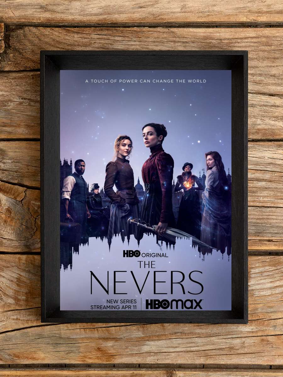 The Nevers Dizi Tablo Siyah Çerçeveli Dizi Poster Duvar Tablo