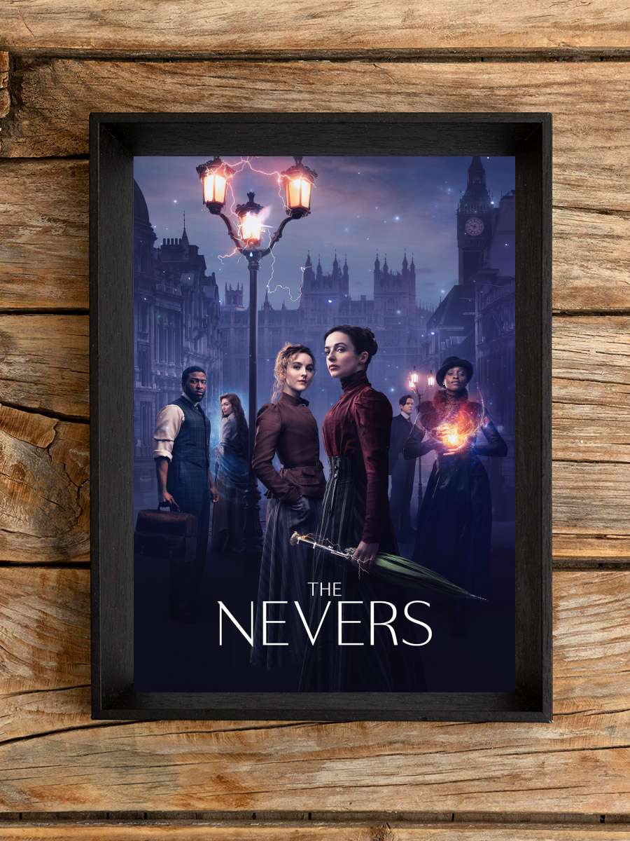 The Nevers Dizi Tablo Siyah Çerçeveli Dizi Poster Duvar Tablo