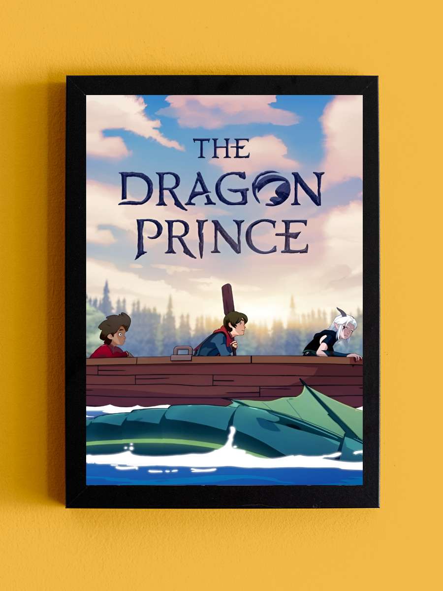 Ejderhalar Prensi - The Dragon Prince Dizi Tablo Siyah Çerçeveli Dizi Poster Duvar Tablo