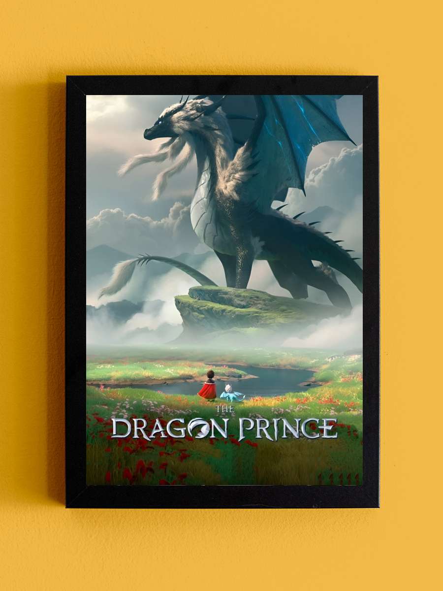 Ejderhalar Prensi - The Dragon Prince Dizi Tablo Siyah Çerçeveli Dizi Poster Duvar Tablo