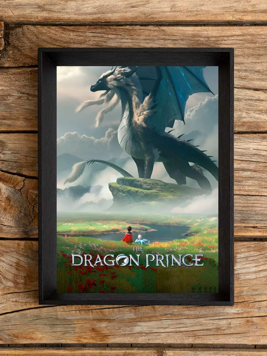 Ejderhalar Prensi - The Dragon Prince Dizi Tablo Siyah Çerçeveli Dizi Poster Duvar Tablo