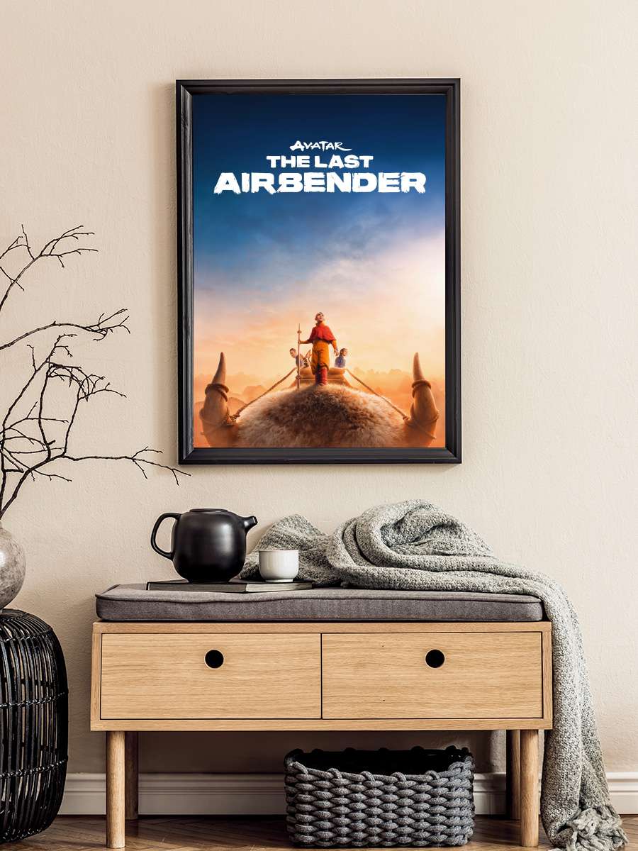 Avatar the Last Airbender Dizi Tablo Siyah Çerçeveli Dizi Poster Duvar Tablo