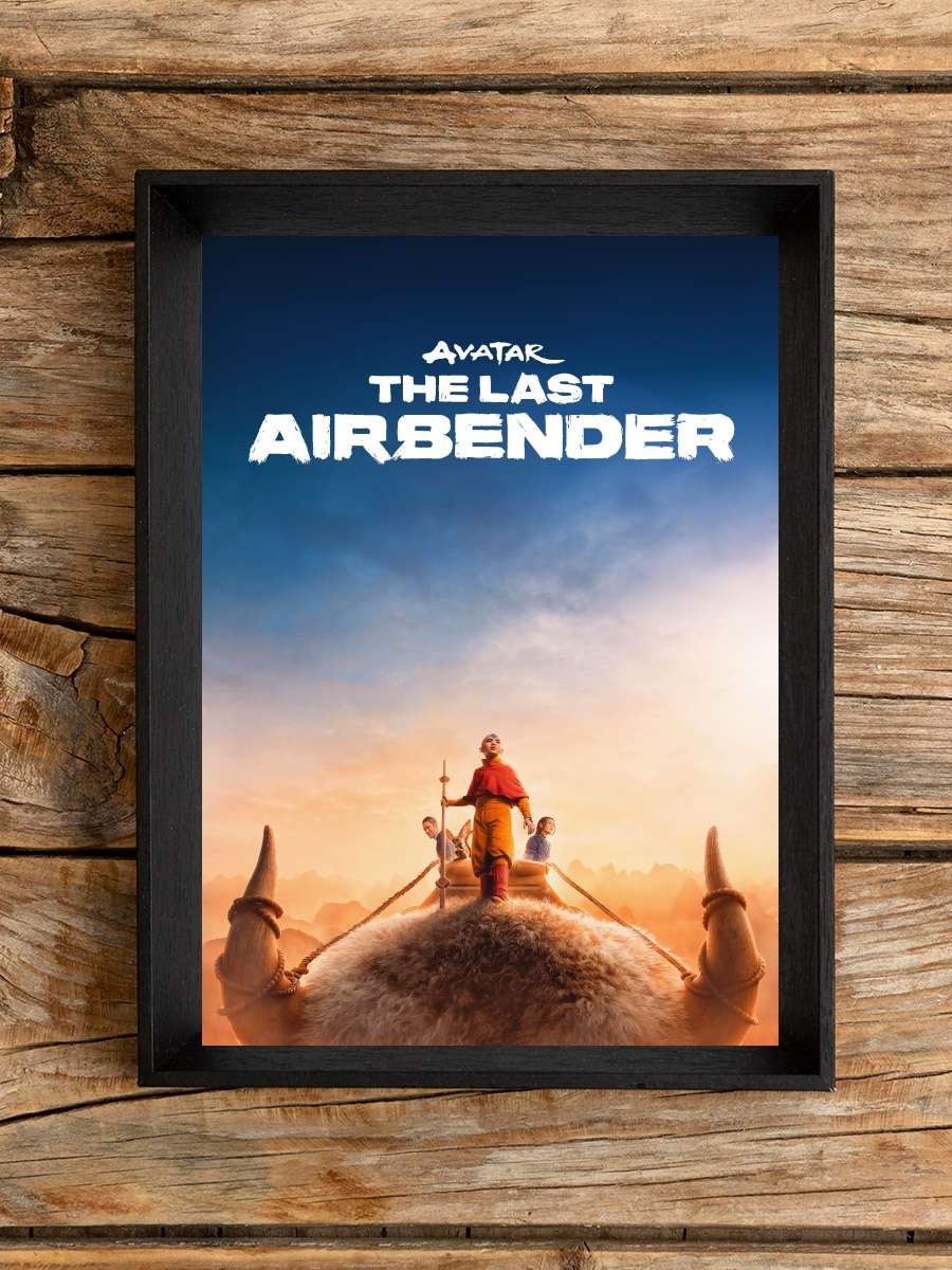 Avatar the Last Airbender Dizi Tablo Siyah Çerçeveli Dizi Poster Duvar Tablo