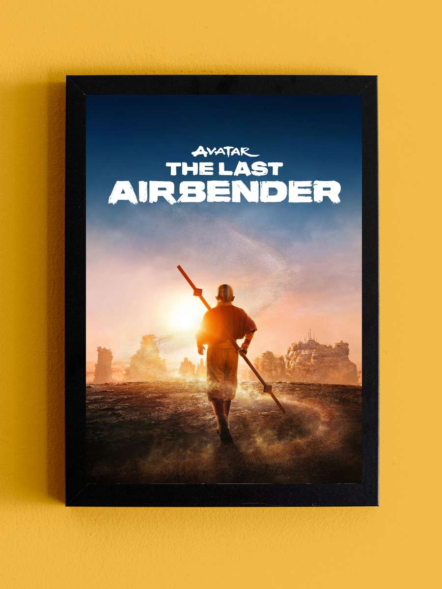 Avatar the Last Airbender Dizi Tablo Siyah Çerçeveli Dizi Poster Duvar Tablo