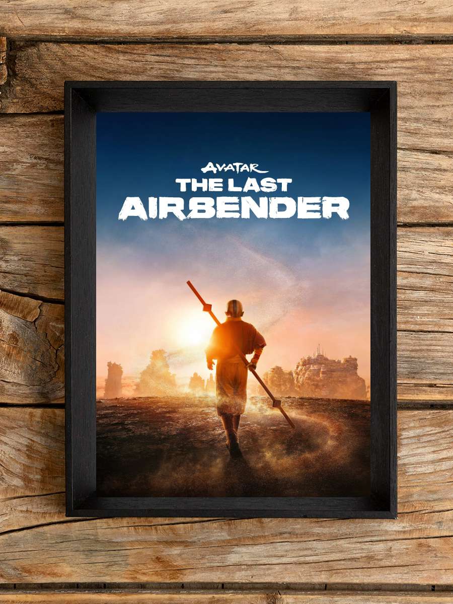 Avatar the Last Airbender Dizi Tablo Siyah Çerçeveli Dizi Poster Duvar Tablo