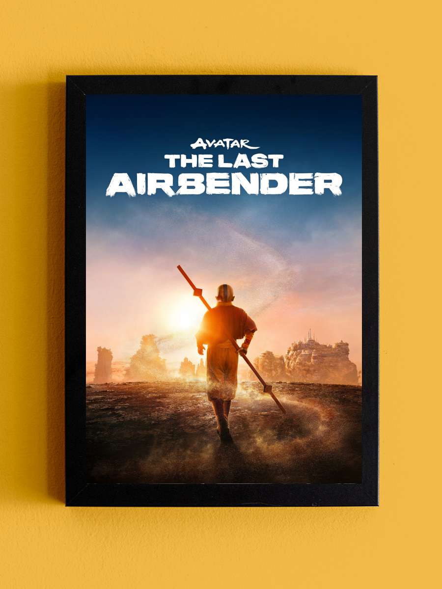 Avatar the Last Airbender Dizi Tablo Siyah Çerçeveli Dizi Poster Duvar Tablo