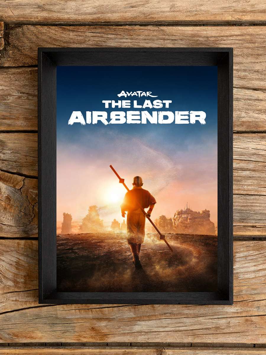 Avatar the Last Airbender Dizi Tablo Siyah Çerçeveli Dizi Poster Duvar Tablo