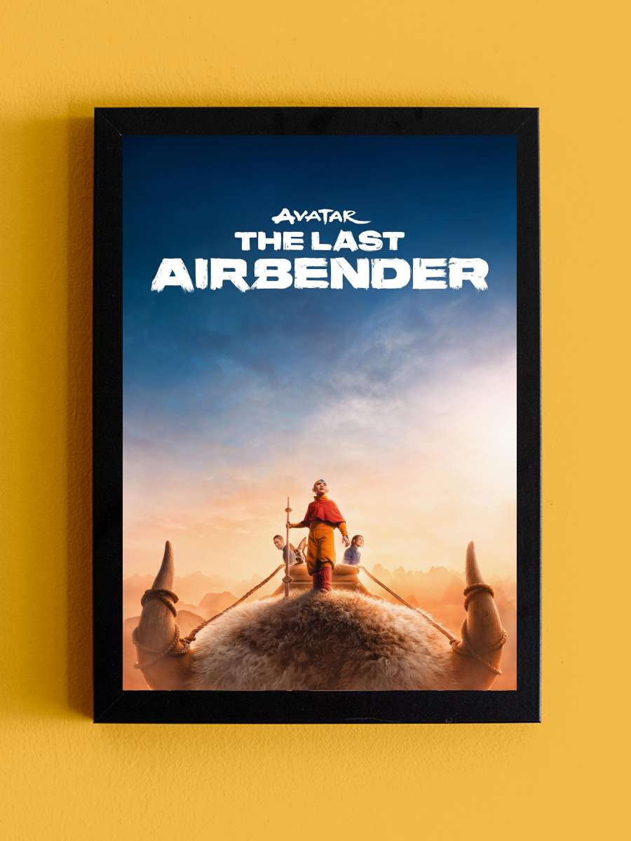 Avatar the Last Airbender Dizi Tablo Siyah Çerçeveli Dizi Poster Duvar Tablo