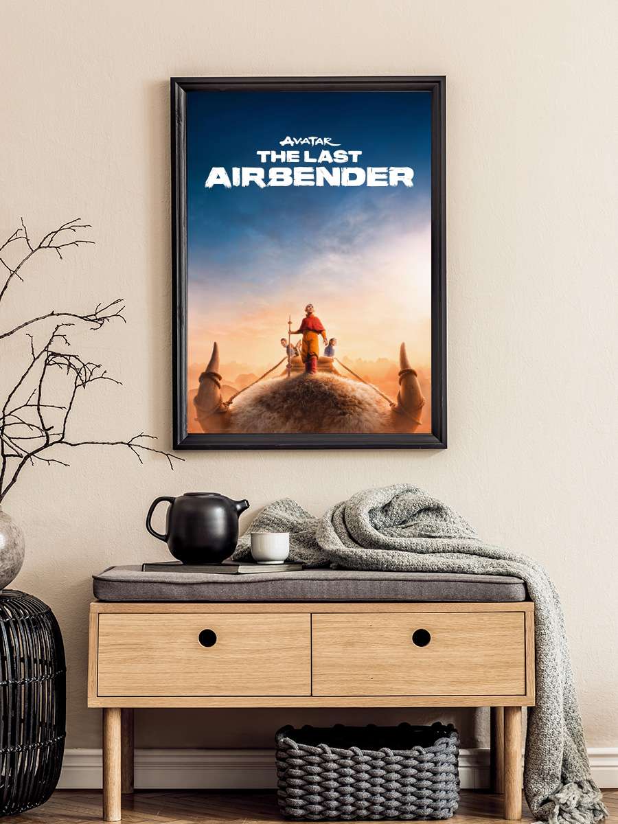 Avatar the Last Airbender Dizi Tablo Siyah Çerçeveli Dizi Poster Duvar Tablo