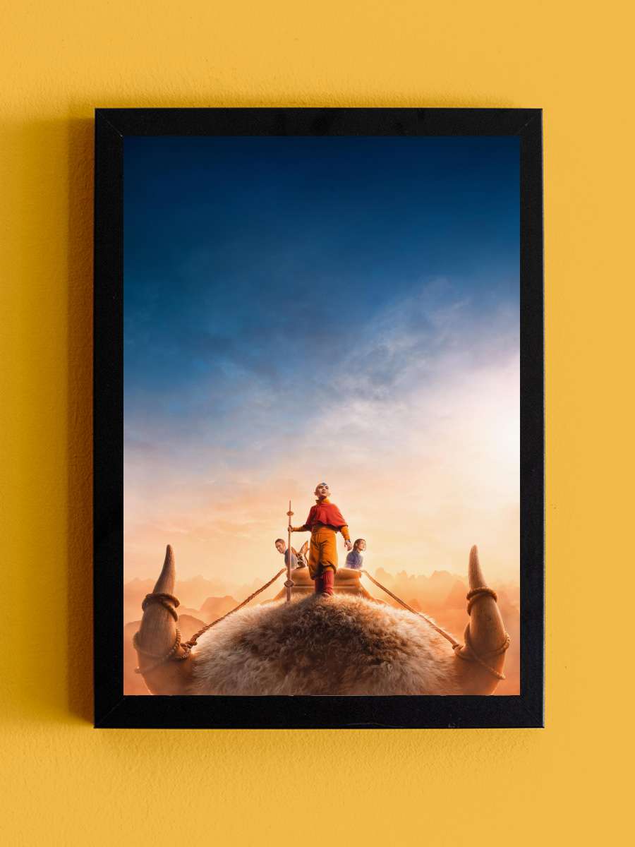 Avatar the Last Airbender Dizi Tablo Siyah Çerçeveli Dizi Poster Duvar Tablo