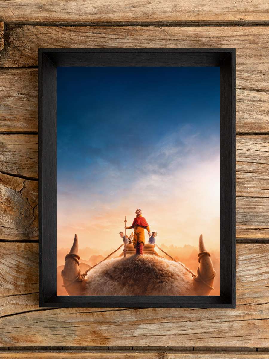 Avatar the Last Airbender Dizi Tablo Siyah Çerçeveli Dizi Poster Duvar Tablo